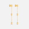Scattered Sun Oorbellen 18K Goldplated