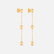 Scattered Sun oorbellen 18K goldplated - Josephine Nord
