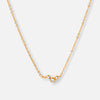 Cluster Zirkonia Ketting 18K Goldplated