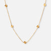 Scattered Flower Ketting 18K Goldplated