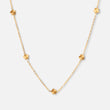 Scattered Flower ketting 18K goldplated - Josephine Nord