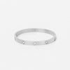 Crystal Bangle Zilverkleurig 6 mm