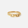 DAD Ring 18K Goldplated