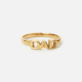 DAD Ring 18K Goldplated