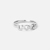DOG Ring Zilverkleurig