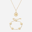 Margriet Ketting + Armband 18K Goldplated