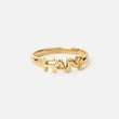 FAM Ring 18K Goldplated
