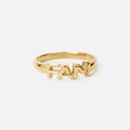 FAM Ring 18K Goldplated