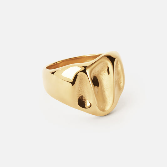 Lyra Ring 18K Goldplated