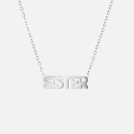SISTER Ketting Zilverkleurig