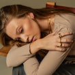 Delicate ring 18K goldplated 6 mm - Josephine Nord