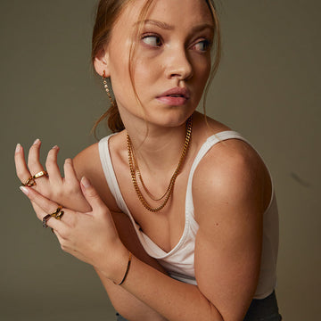 Gourmet ketting 4 + 6 mm - Josephine Nord