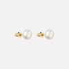 Classic Parelstuds Oorbellen 18K Goldplated