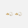 Classic Parelstuds Oorbellen 18K Goldplated