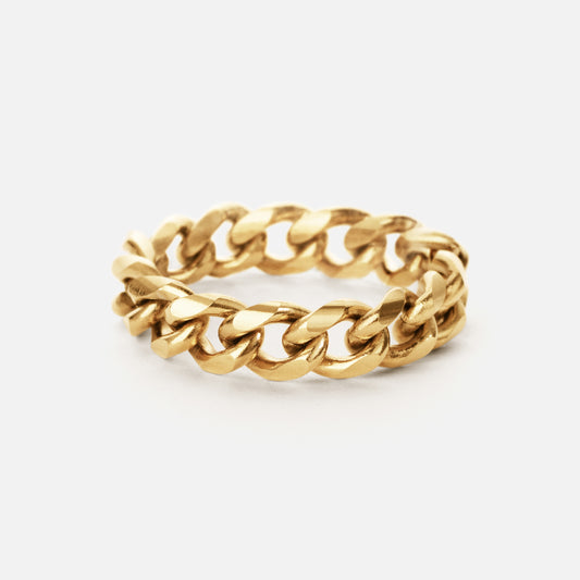 Gourmet Facet Ring 18K Goldplated