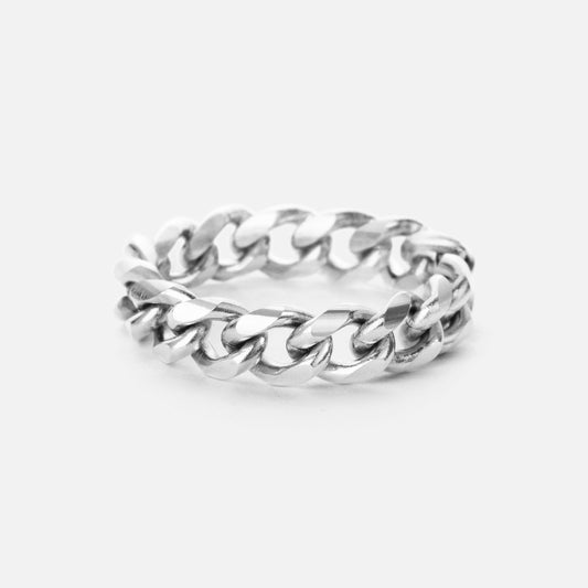 Gourmet Facet Ring Zilverkleurig