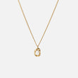Melted Parelketting 18K Goldplated