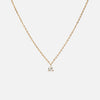 Ice Drop Zirkonia Ketting 18K Goldplated