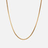 Mesh Ketting 18K Goldplated 3 mm