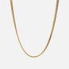 Mesh Ketting 18K Goldplated 6 mm