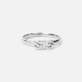 SIS Ring Zilverkleurig