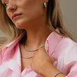 Twisted Rope ketting zilverkleurig 2 mm - Josephine Nord