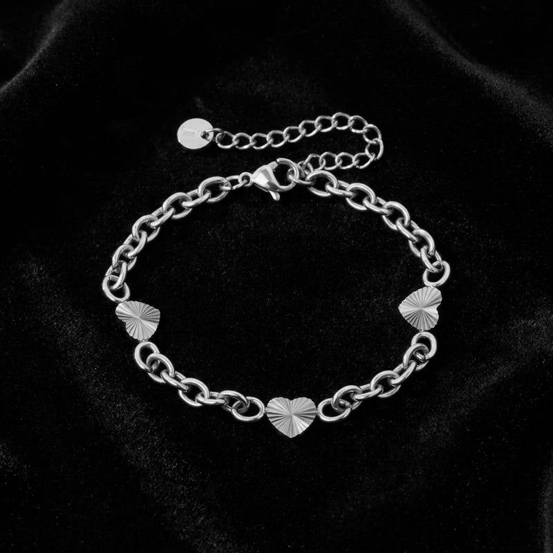 Sunset Heart Link armband