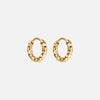 Astra Hoops Oorbellen 18K Goldplated 12 mm