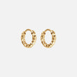 Astra Hoops Oorbellen 18K Goldplated 12 mm