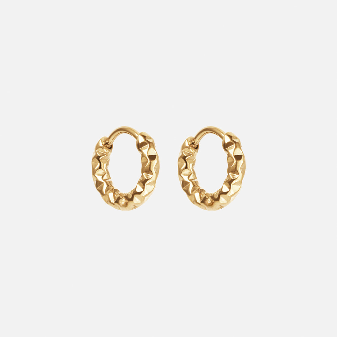 Astra Hoops Oorbellen 18K Goldplated 12 mm