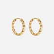 Astra Hoops Oorbellen 18K Goldplated 18 mm
