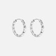 Astra Hoops Oorbellen Zilverkleurig 18 mm
