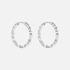 Astra Hoops Oorbellen Zilverkleurig 22 mm