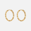 Astra Hoops Oorbellen 18K Goldplated 22 mm