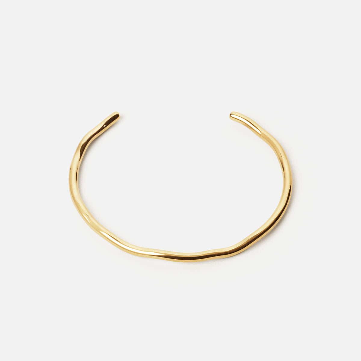Curve Bangle Verstelbaar 18K Goldplated 3 mm