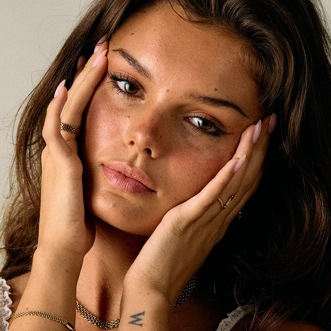 Nova Ring Verstelbaar 18K Goldplated