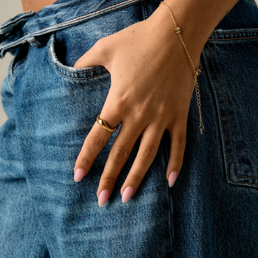 Aura Ring 18K Goldplated