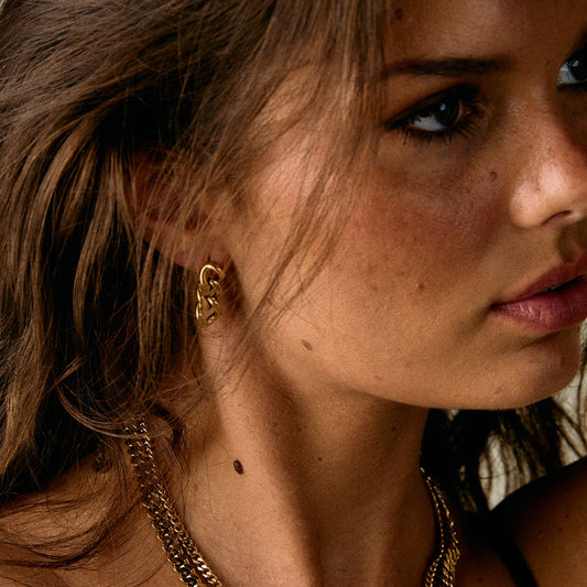 Gourmet Oorbellen 18K Goldplated