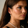 Parel Hoops Zoetwaterparels 18K Goldplated 14 mm