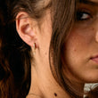 Zirkonia Pearl Drops Oorbellen 18K Goldplated