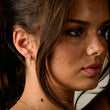 Zirkonia Pearl Drops Oorbellen 18K Goldplated