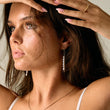 Moonlit Drops Oorbellen met Parels 18K Goldplated