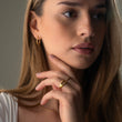 Rift Verstelbare Ring 18K Goldplated