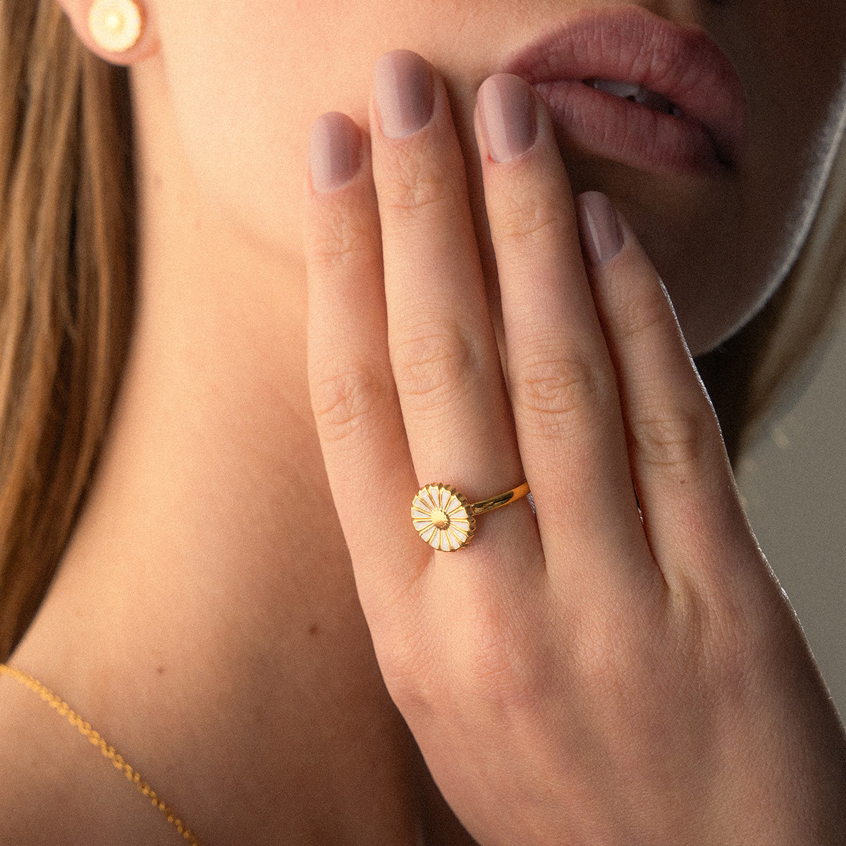 Margriet Ring 18K Goldplated 12 mm