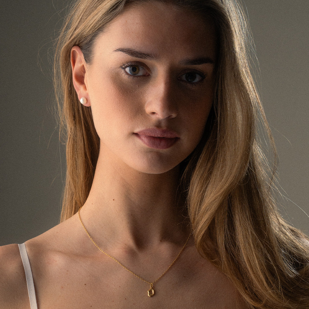 Classic Parelstuds Oorbellen 18K Goldplated