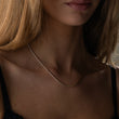 Tennis Zirkonia Ketting 18K Goldplated
