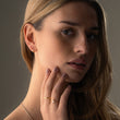 Zirkonia Hoops Oorbellen 18K Goldplated 10 mm