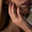 Sunset Eternity Ring 18K Goldplated