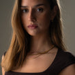 Twisted Rope + Platte Snake Ketting 18K Goldplated