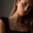 Twisted Rope Ketting 18K Goldplated 4 mm